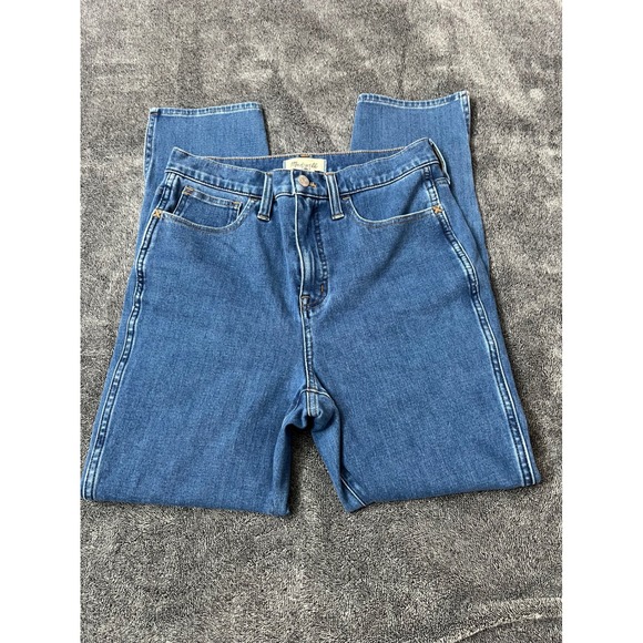 Madewell Denim - Trendy Madewell 11 Roadtripper Jeans High Rise Side Slit Denim Women's 28